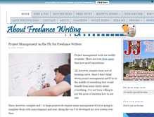 Tablet Screenshot of aboutfreelancewriting.com